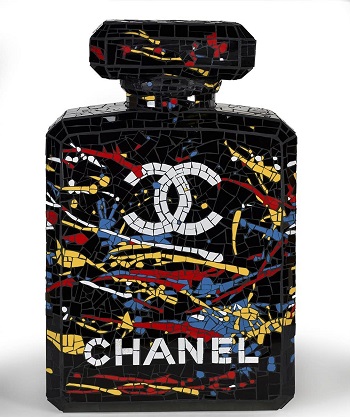 Chanel Bottle Mosaic